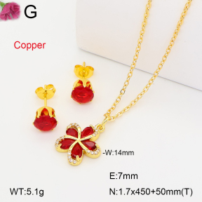 F2S007335abol-J198  Fashion Copper Sets