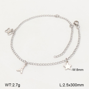 2A9001966ablb-226  Stainless Steel Anklets