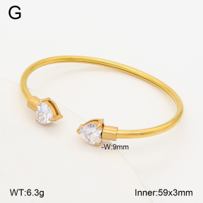 2BA402979bhva-349  Stainless Steel Bangle