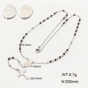 2N2009078bbov-775  Stainless Steel Necklace