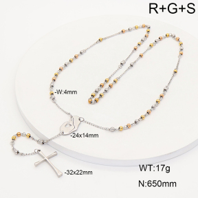 2N2009104bhva-775  Stainless Steel Necklace