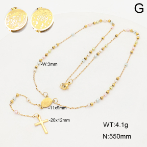 2N3003438bbov-775  Stainless Steel Necklace