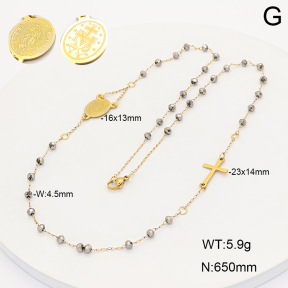 2N4005601vbpb-775  Stainless Steel Necklace