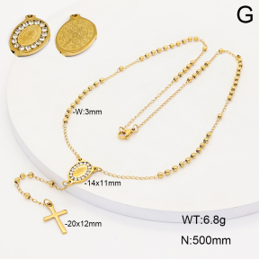 2N4005604vbpb-775  Stainless Steel Necklace