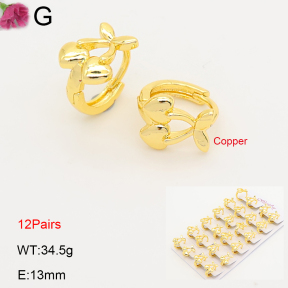 F2E202194ajma-J201  Fashion Copper Earrings