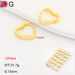 F2E202222ajma-J201  Fashion Copper Earrings