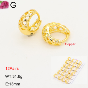 F2E202245ajma-J201  Fashion Copper Earrings