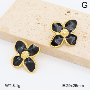 2E3004165vbnb-452  Stainless Steel Earrings