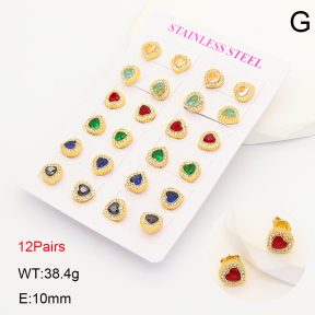 2E4005316ajjm-446  Stainless Steel Earrings