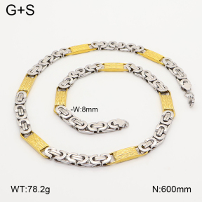 2N2009148bhia-452  Stainless Steel Necklace