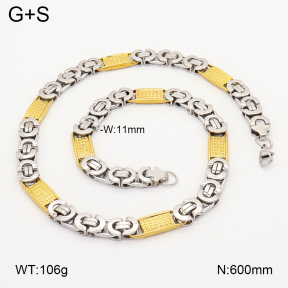 2N2009152bhil-452  Stainless Steel Necklace