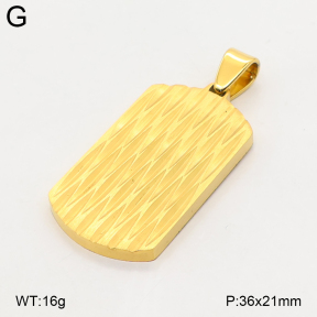 2P2006691abol-436  Stainless Steel Pendant