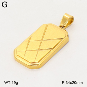 2P2006696bhva-436  Stainless Steel Pendant