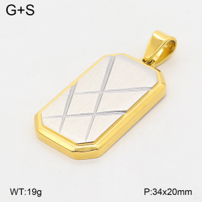 2P2006700bhbl-436  Stainless Steel Pendant