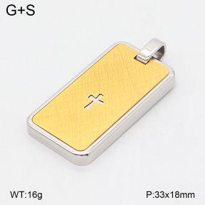 2P2006704ahjb-436  Stainless Steel Pendant