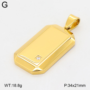 2P4001883vhha-436  Stainless Steel Pendant