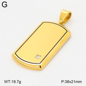 2P4001888vhha-436  Stainless Steel Pendant
