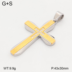 2P4001896ahjb-436  Stainless Steel Pendant