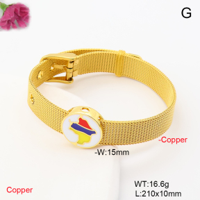 F6B301413vbpb-L002  Fashion Copper Bracelet