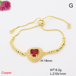 F6B407096vbmb-L017  Fashion Copper Bracelet