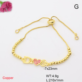 F6B407119bblo-L002  Fashion Copper Bracelet