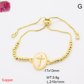 F6B407127vbll-L017  Fashion Copper Bracelet