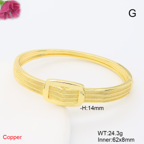 F6BA20187bhia-L017  Fashion Copper Bangle