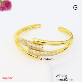 F6BA41706ahjb-L017  Fashion Copper Bangle