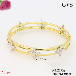 F6BA41707ahjb-L017  Fashion Copper Bangle
