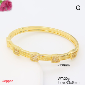 F6BA41708ahjb-L017  Fashion Copper Bangle