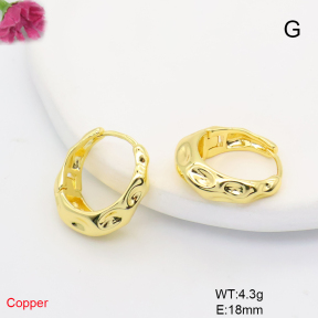 F6E200893ablb-L017  Fashion Copper Earrings