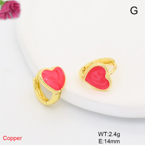 F6E302175ablb-L017  Fashion Copper Earrings