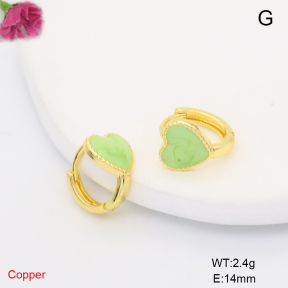F6E302178ablb-L017  Fashion Copper Earrings