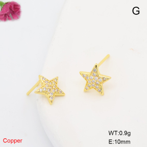 F6E405933baka-L017  Fashion Copper Earrings