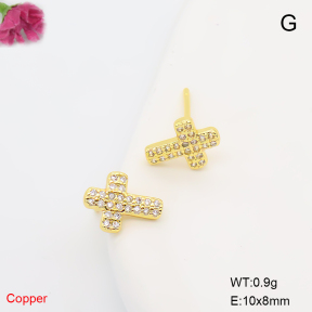 F6E405934baka-L017  Fashion Copper Earrings