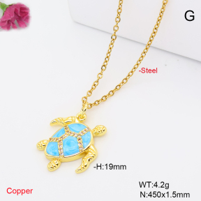 F6N302017avja-L002  Fashion Copper Necklace