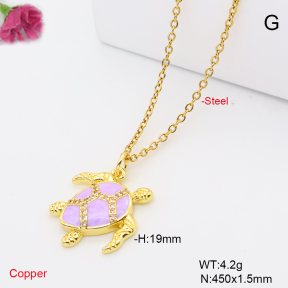 F6N302019avja-L002  Fashion Copper Necklace