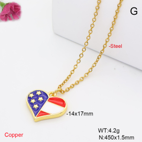 F6N302020vaia-L002  Fashion Copper Necklace