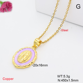 F6N302024vail-L002  Fashion Copper Necklace