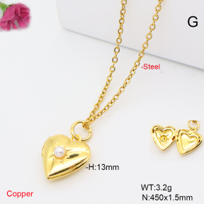 F6N302028aahm-L002  Fashion Copper Necklace
