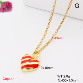 F6N302041aahl-L002  Fashion Copper Necklace