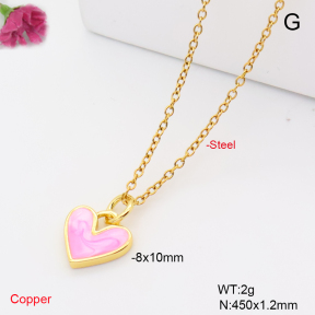 F6N302042aaha-L002  Fashion Copper Necklace