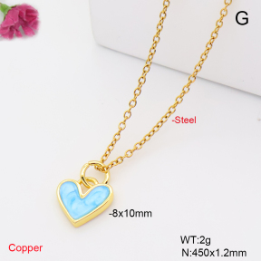 F6N302043aaha-L002  Fashion Copper Necklace