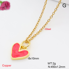 F6N302044aaha-L002  Fashion Copper Necklace