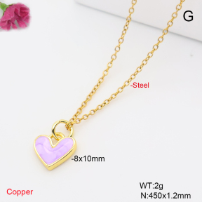 F6N302045aaha-L002  Fashion Copper Necklace