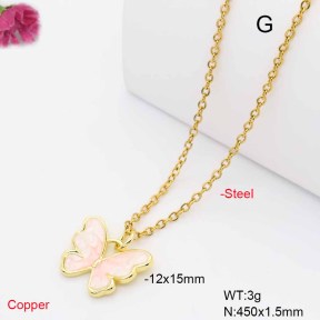 F6N302050vaia-L017  Fashion Copper Necklace