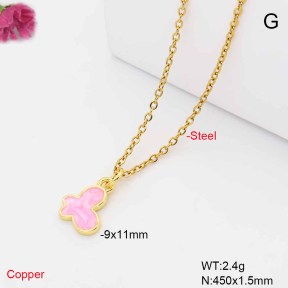 F6N302056vaia-L017  Fashion Copper Necklace
