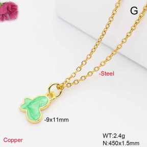 F6N302057vaia-L017  Fashion Copper Necklace