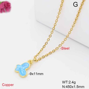 F6N302058vaia-L017  Fashion Copper Necklace