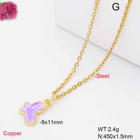 F6N302059vaia-L017  Fashion Copper Necklace